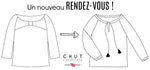 TUTO : transformez le patron RENDEZ-VOUS en une blouse à pompons !